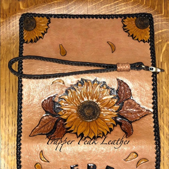 Sunflowers wallet - Picture 1 of 8